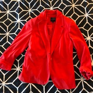 Red blazer